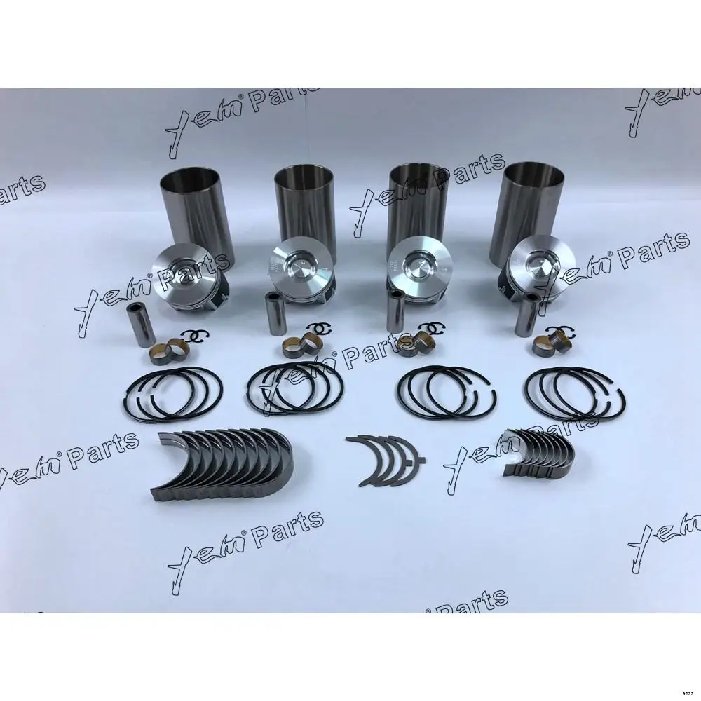 Factory Quality OEM Overhaul Kit With Piston Rings Liner Bearings For Kubota V3307