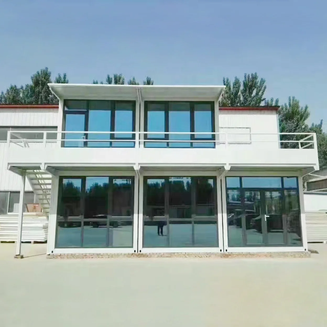 China Factory Quick Build Modular Home Prefab House Detachable Luxury Container House