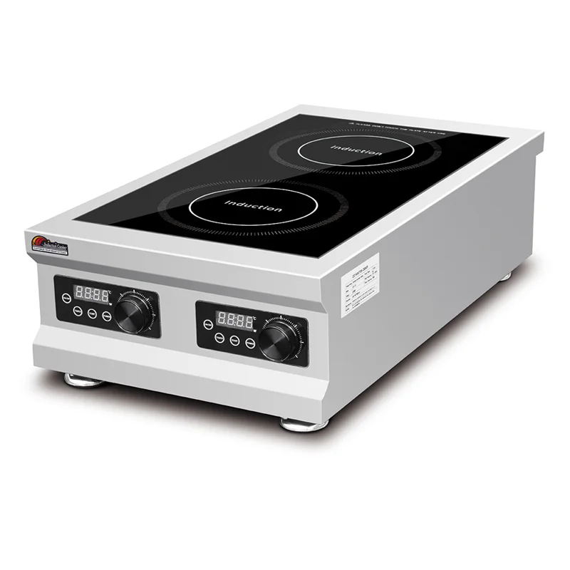 2 Burner 3500 Induction Stove Hob Ceramic Cooktops Stovetop Plaque A