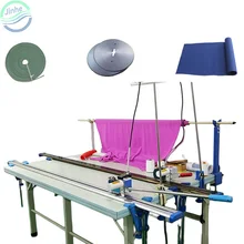 Automatic electric roller blinds fabric end cutting machine cloth end edge cutter fabric end cutting table machine