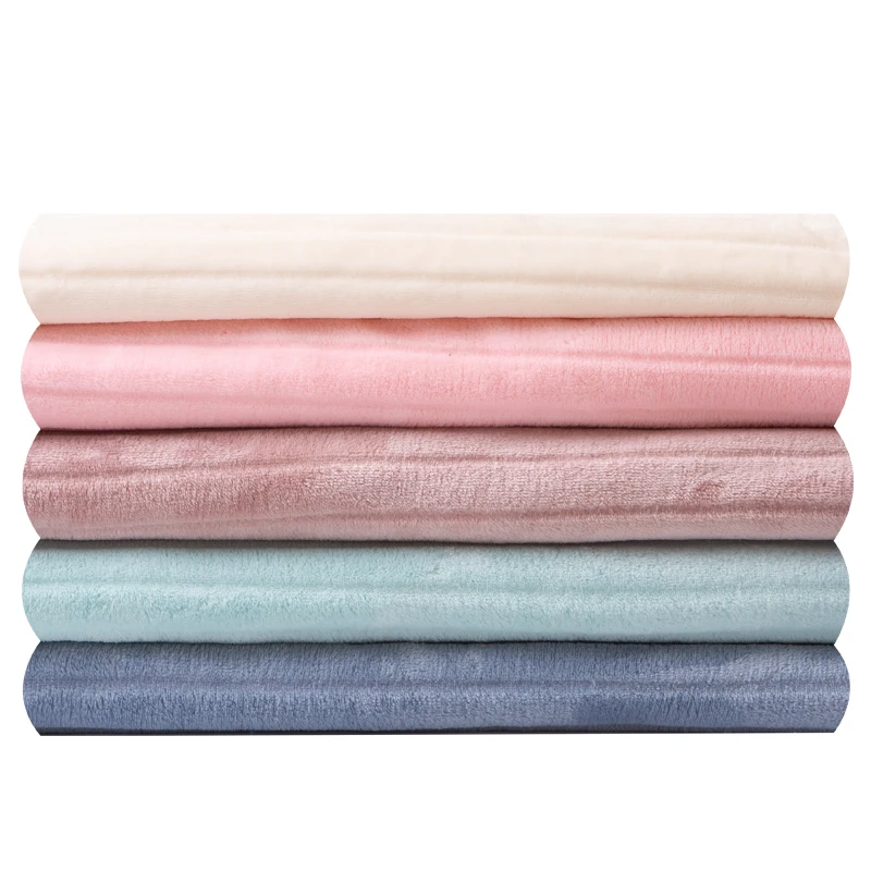 Утолщенная полосатая фланелевая ткань для пижамных одеял