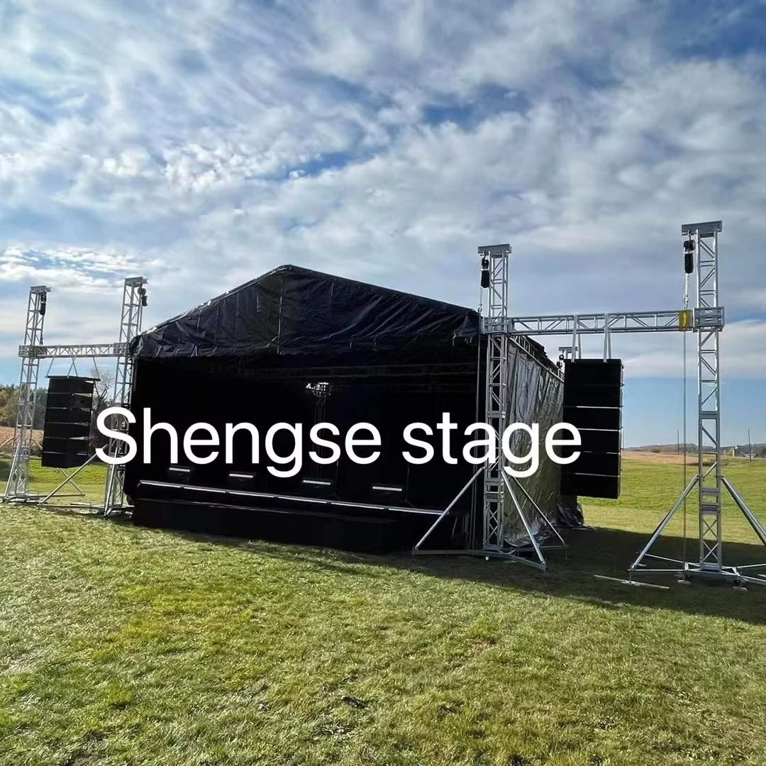 High Quality Lift Truss Durable Outdoor Event Stage Truss Concert Lighting Speaker Suspension Audio Hanging Lifting System