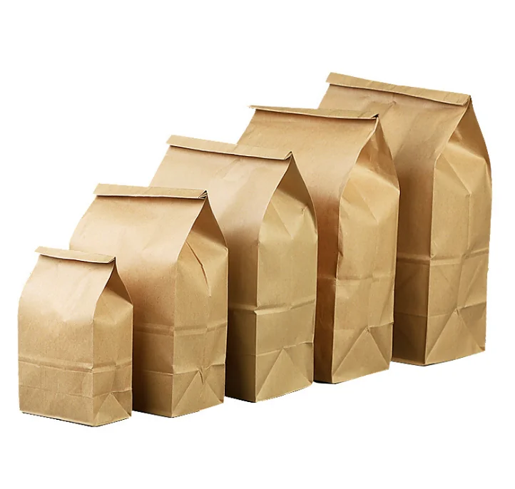 Source Bolsa de Kraft para comida, bolsas embalaje de comida rápida para llevar pan, recicladas, Color marrón, venta al mayor on m.alibaba.com