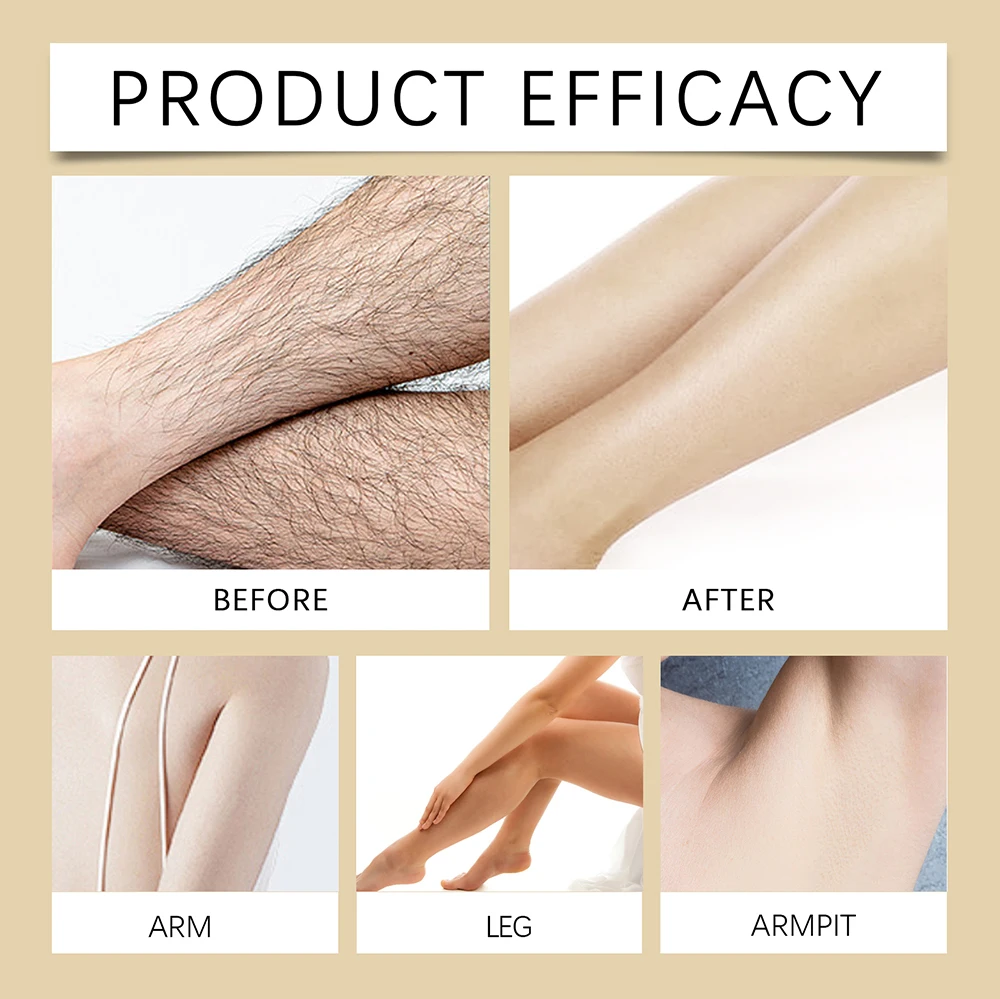 Factory Private Label Natural Gentle Painless Hair Removal Oil Cyperus Oil Hair Remover Permanent Hair Removal Oil
