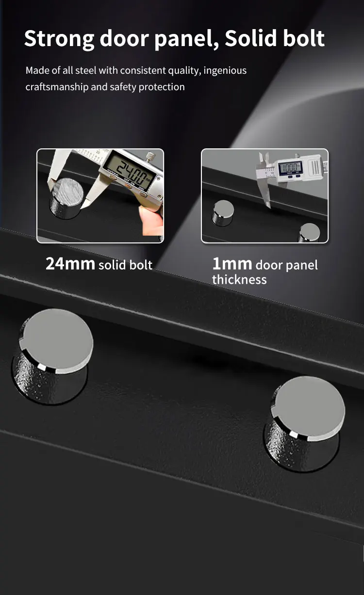 CEQSAFE Gun Safe Electronic Combination Lock with Key Big Size As Furniture Gun Safe Box for Home/Office Usage factory