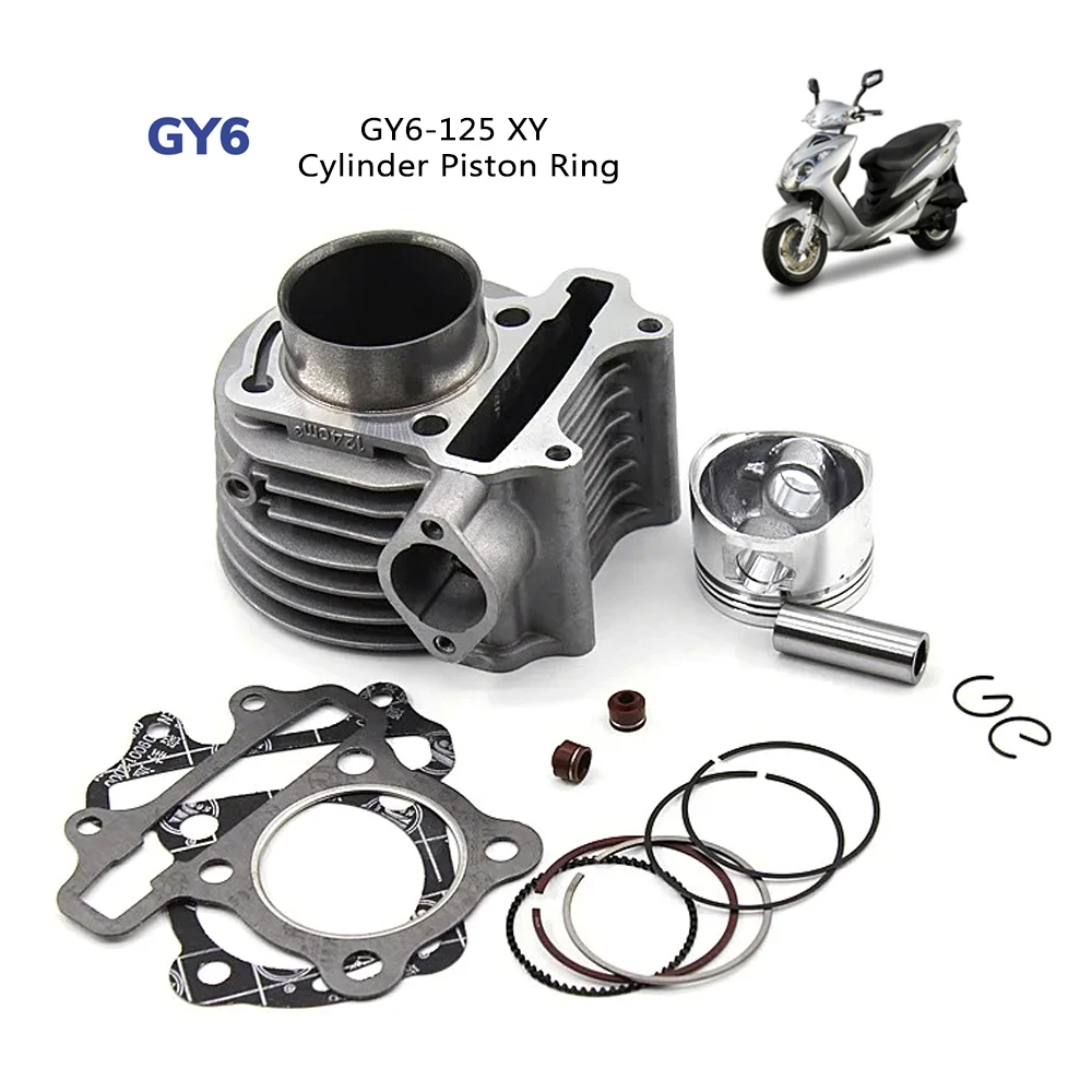オートバイ用シリンダーキット ピストンリング ガスケットセット ボア