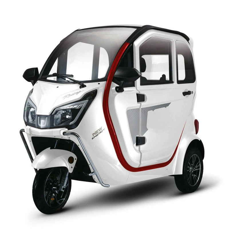 Classic Hot Selling Closed Electric Tricycle 3 Passengers 3 Wheel Electric Cabin Scooter with EEC for Disabled