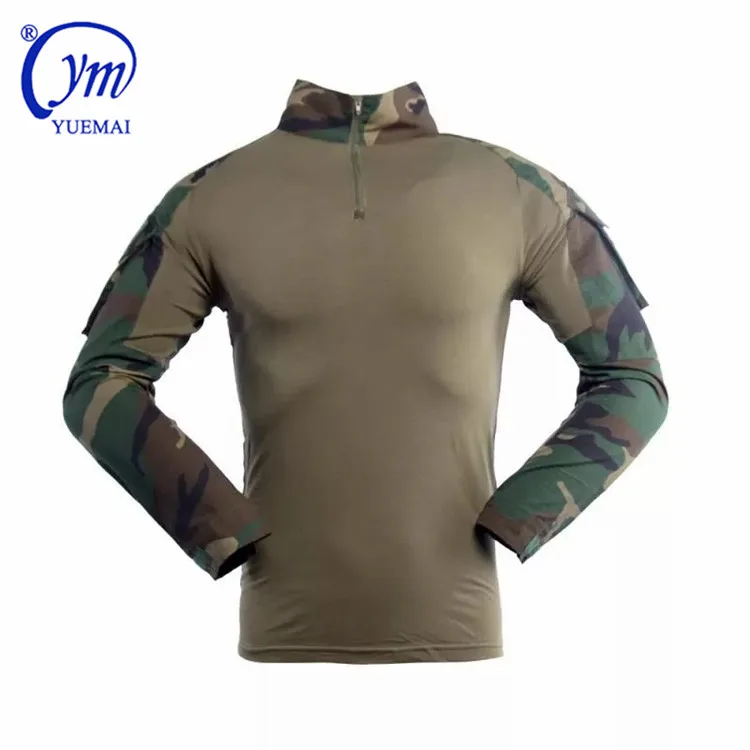 Military Camouflage Combat Frog Shirt 