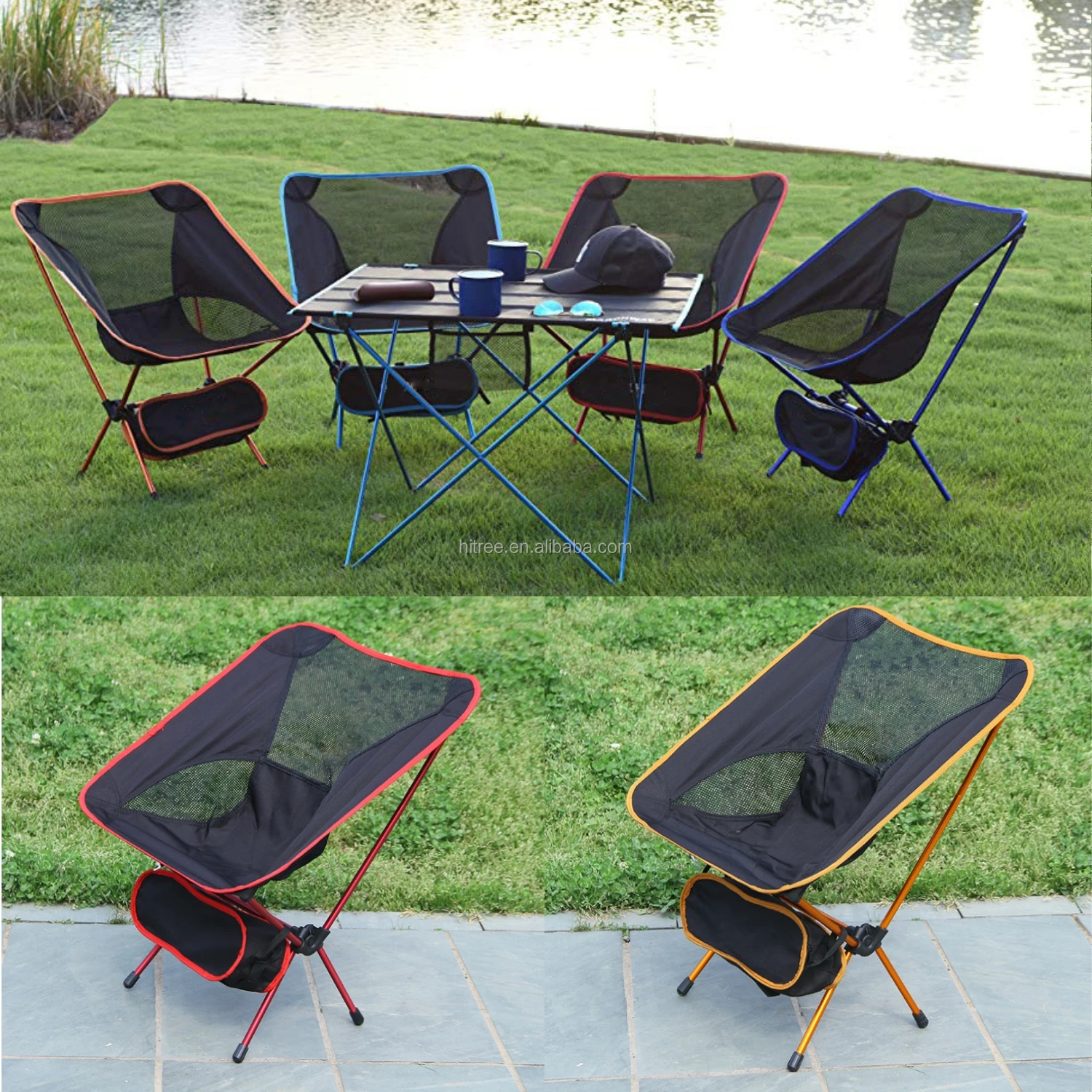 Hit Ree Hitree Hiking Chair Wholesale Custom Folding Camping Chair Collapsible ...
