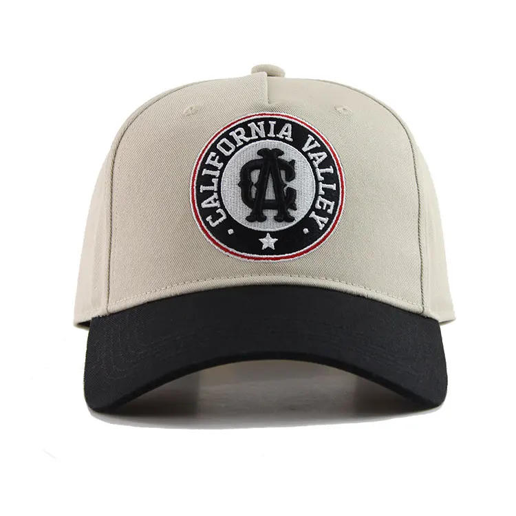 100 Bci Recycle Cotton Twill Sustainable Sport Fitted Mens Baseball