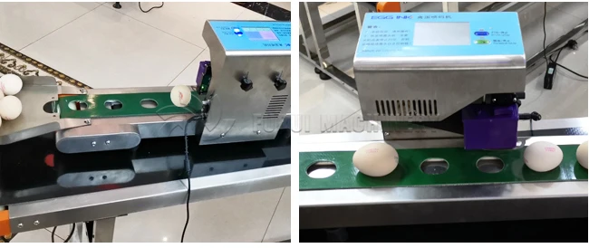 Automatic carton coding machine eggs number inkjet printer/egg printer machine