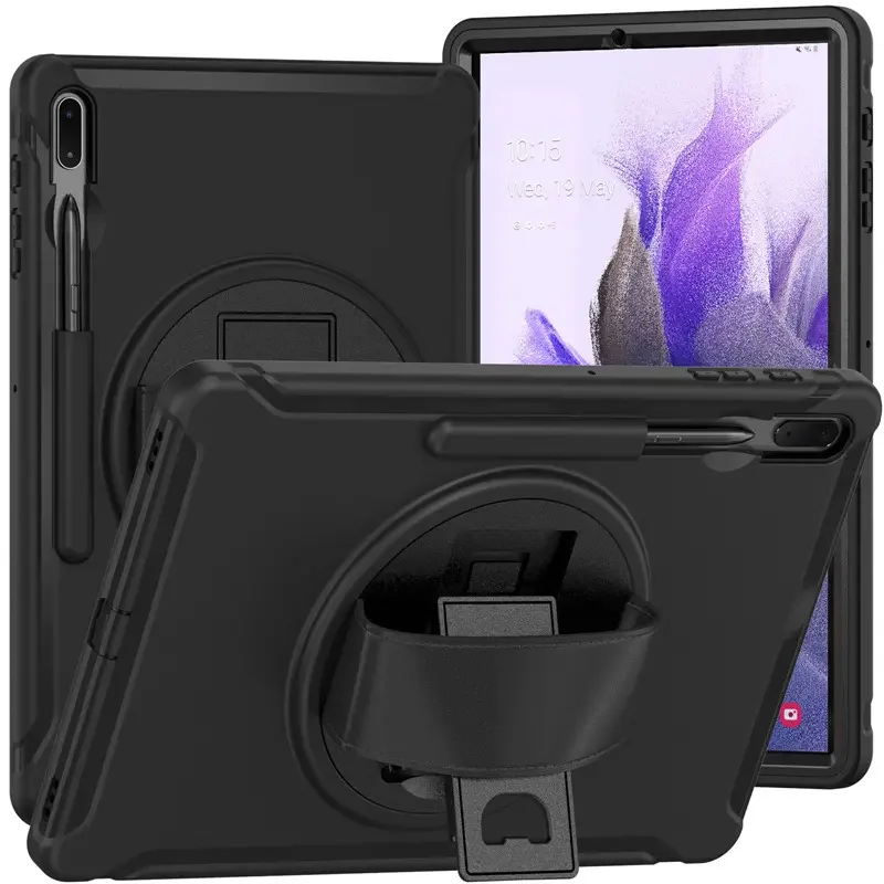 Heavy Duty Shockproof Kids Tablet Case Full Body Protections Covers with Kickstand Holders  for Samsung Galaxy Tab S9 FE