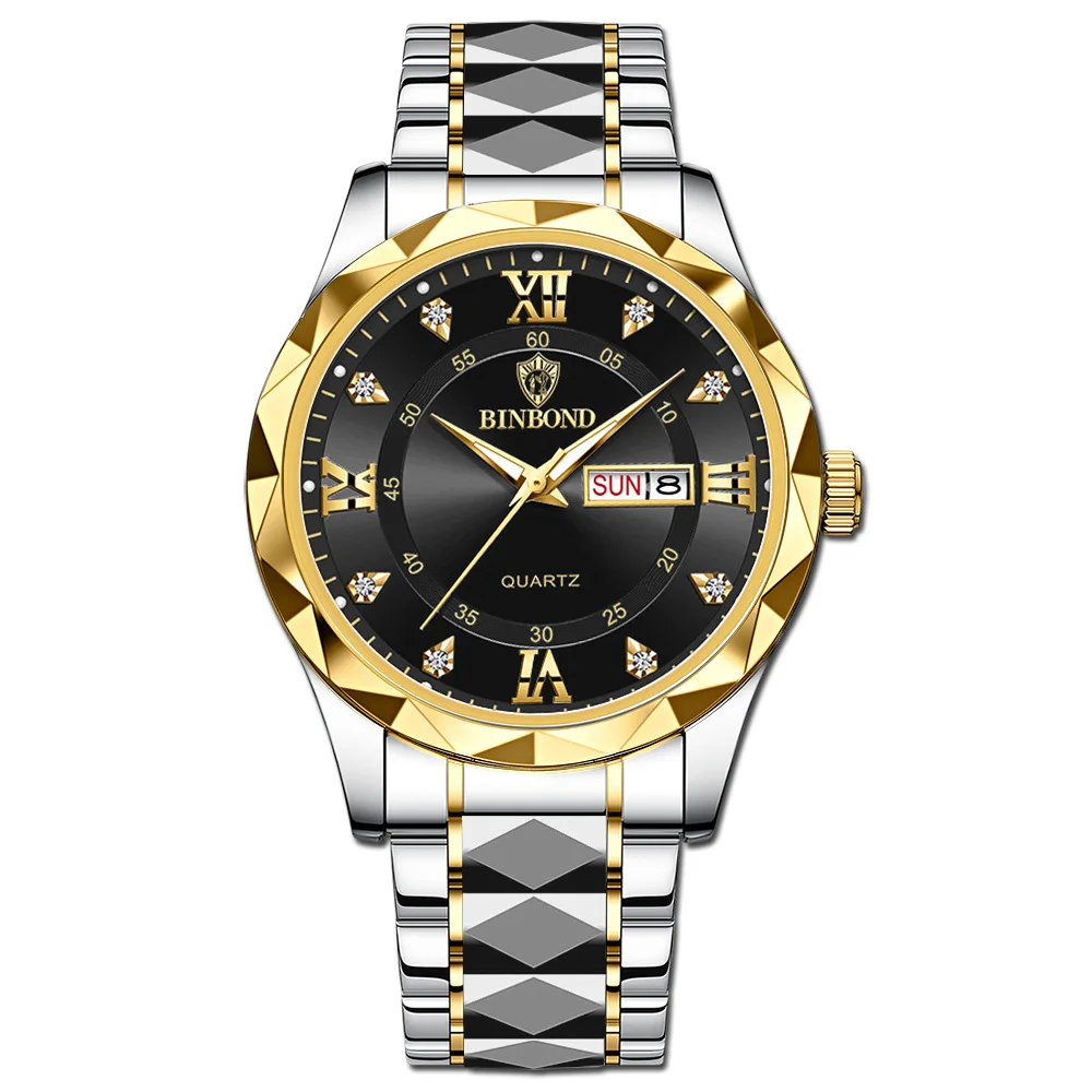 Binbond 2521 B2521 Model Luxury Sport Business Retro Korean Style Quartz Wristwatch Simp aperçu 42