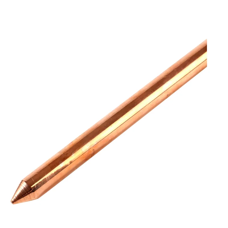 pure copper grounding rod electrode
