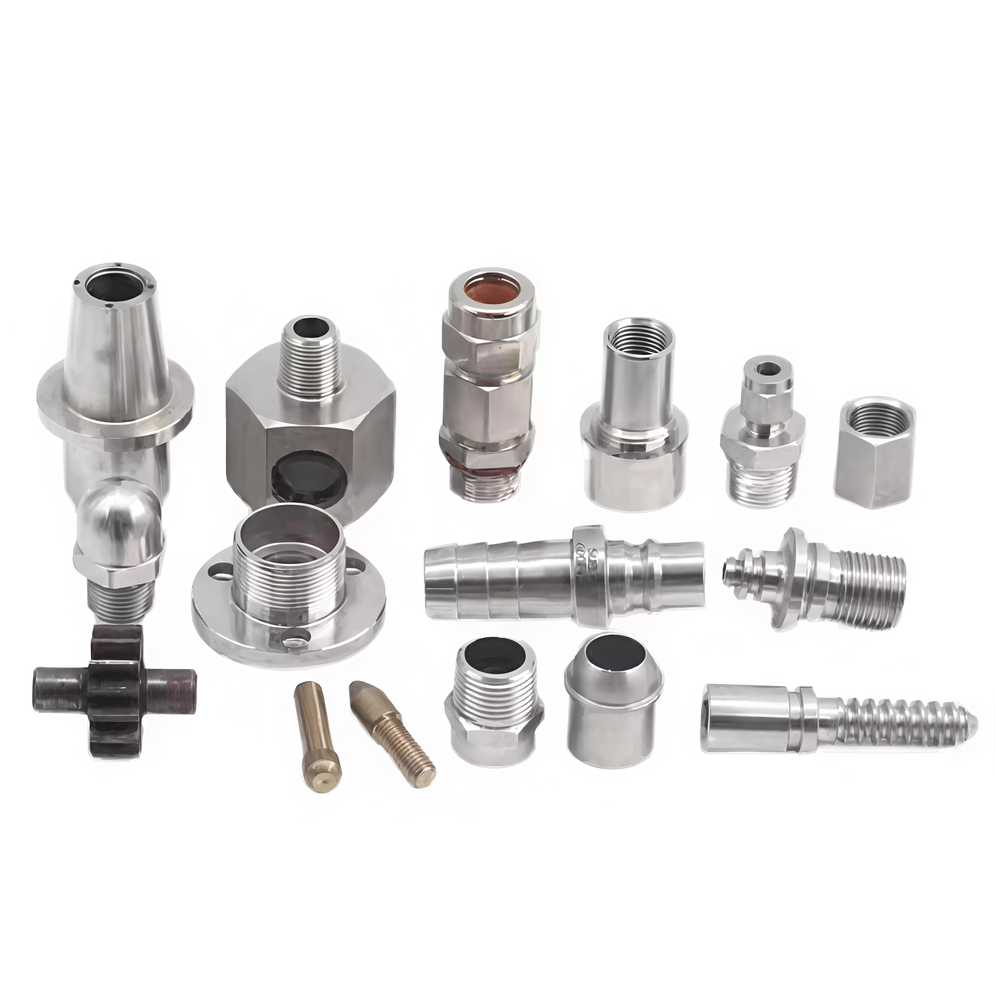 Factory Wholesale Custom Precision Machined CNC Turning Services for Titanium & Stainless Steel Parts