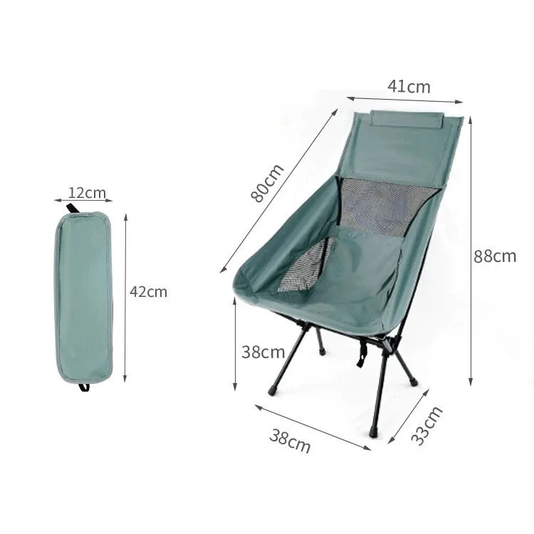outdoor moon chair armrest cup holder