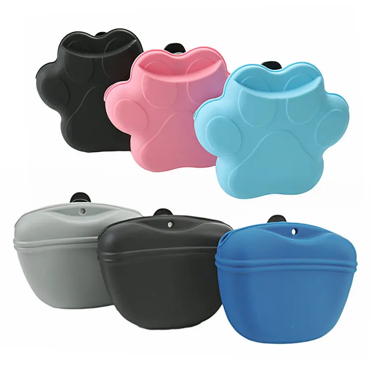 Waterproof Silicone Treat Pouch With Closure Custom Training