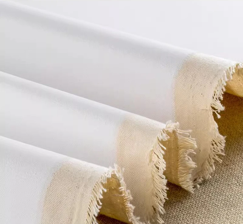 Professional Art Painting Cotton Fine Texture 160cm Wide Linen Canvas Roll for Artist