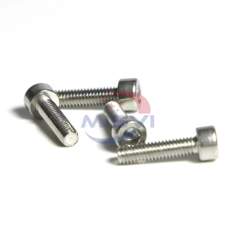 High Quality Din912 Stainless Steel Unknurled Smooth Cheese Head Hex ...