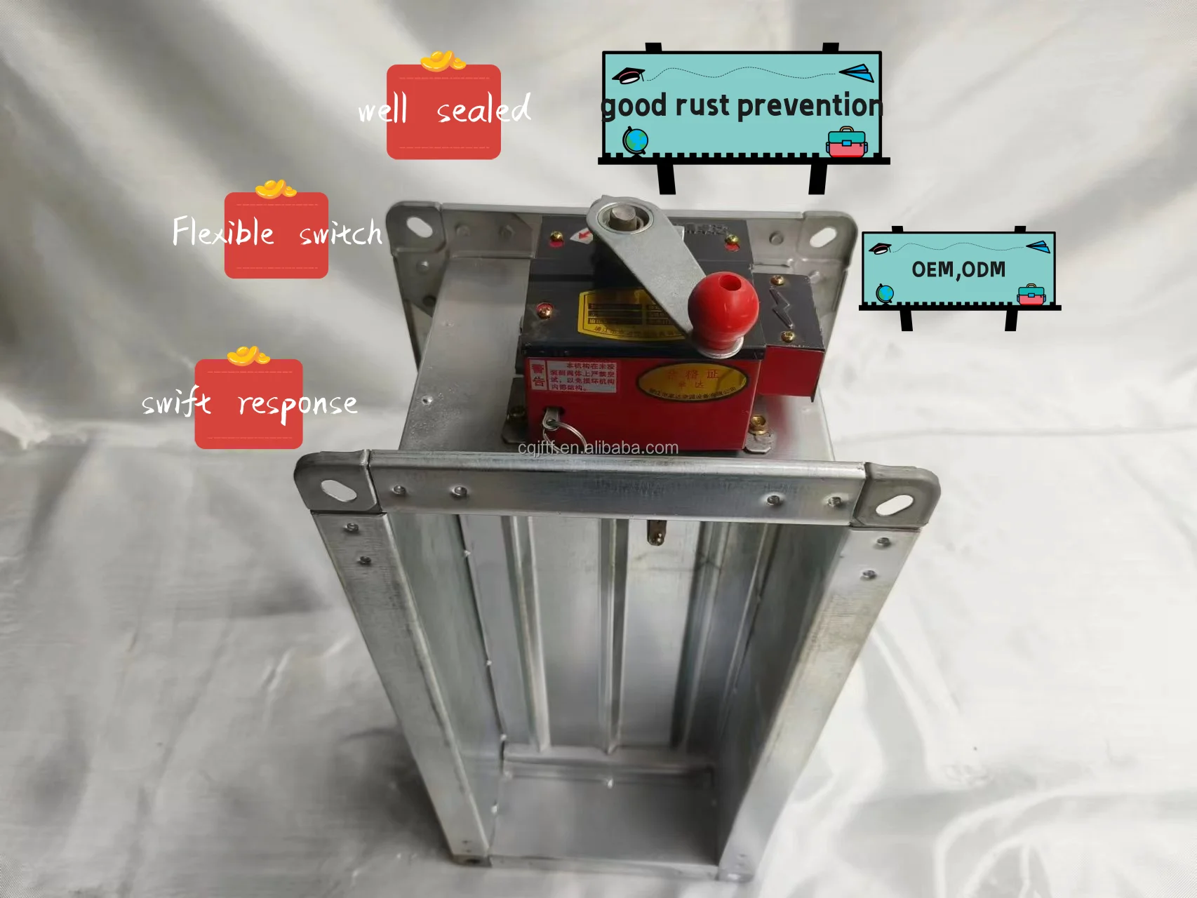 Hvac Systems Parts Motor Modulating Control Fire Damper Actuator Buy