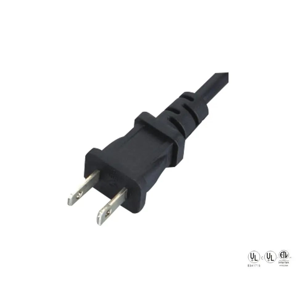 2 Pin UL Power cord / American powercord / Kabel