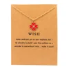Rosso con carta marrone