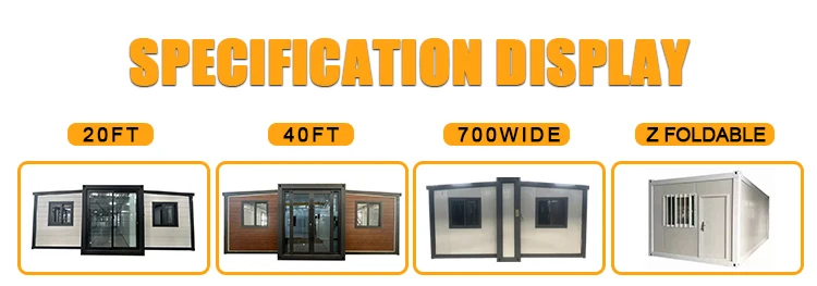 Customized New 20FT 40FT 3 Bedroom Luxury Living Home Prefab House ...
