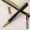 M020/purple sandalwood bamboo knot brass ballpoint pen