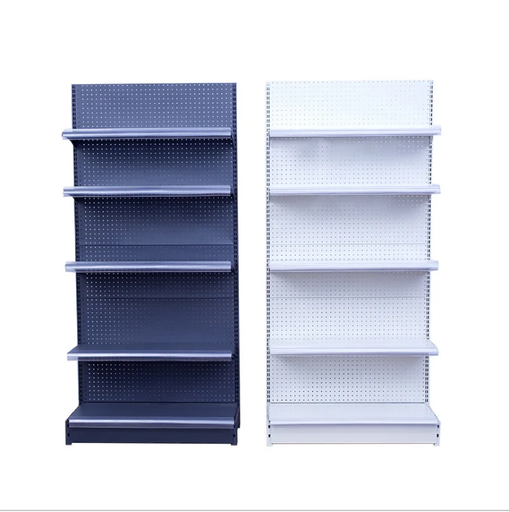 2022 Gondola Rack Easy to Assemble Supermarket Shelves Super Load Bearing Supermarket Racking