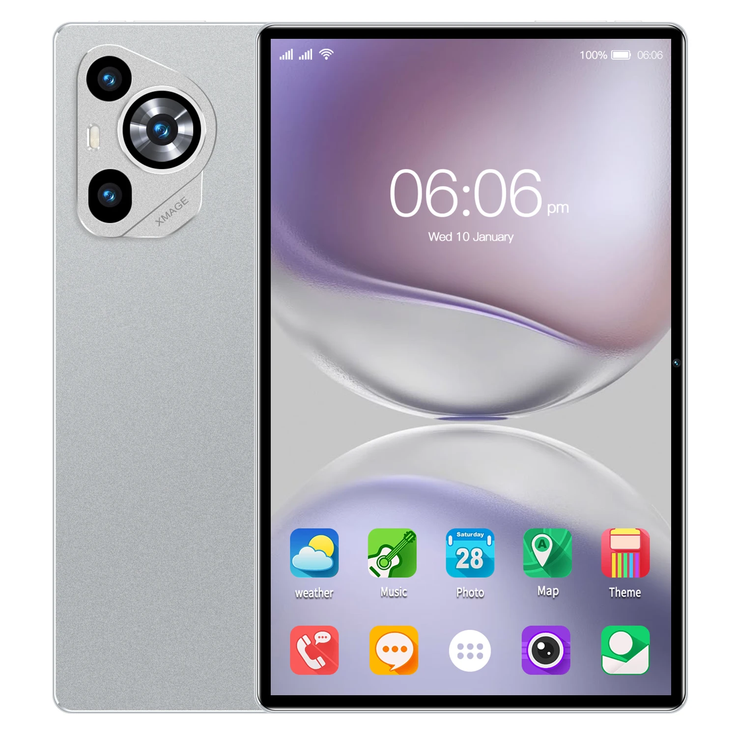 Hot Sale 10.1 Inch M70 Plus Android 15 Tablet PC - 4G, 16GB+256GB