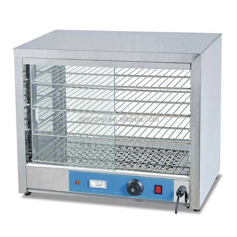 SinoChef витрина для подогрева еды дисплей горячей электрический шкаф KFC