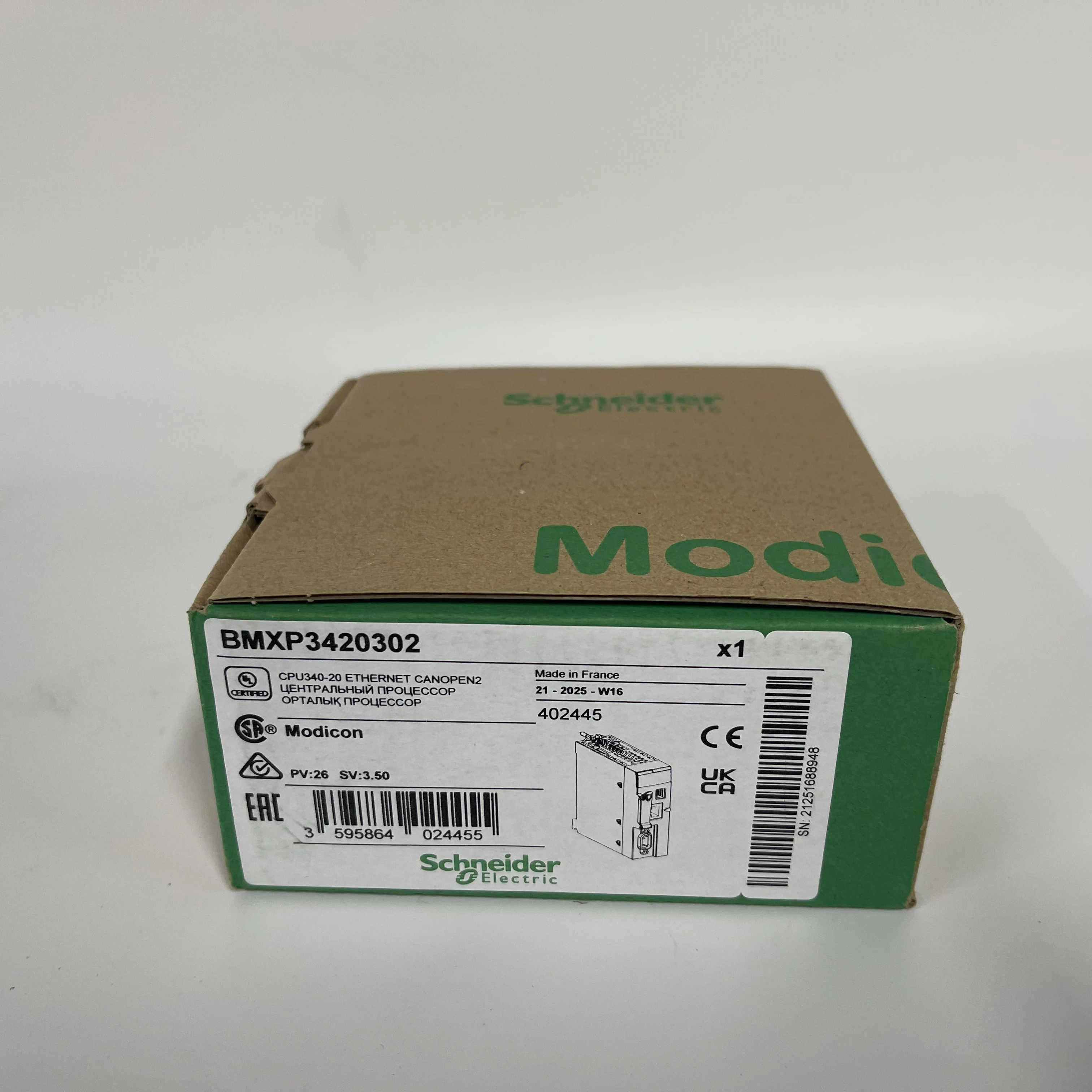 Schneider PLC CPU Module BMXP3420302