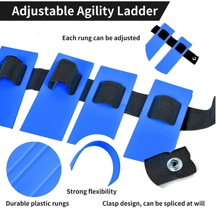 Wholesale Blue Speed Hurdles Set Agility Hurdles Training Equipment
