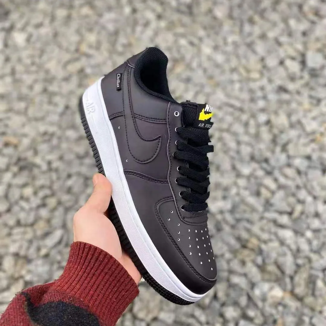 2021 Hot Air Force One Fashion Leather Mannen Vrouwen Hoog Laag Wit Zwart  Mode Sport Sneakers Skateboarden Schoenen - Buy Force 1 Sport Sneakers,Force  1 Vrouwen Schoenen,Force 1 Mannen Skateboarden Schoenen Product