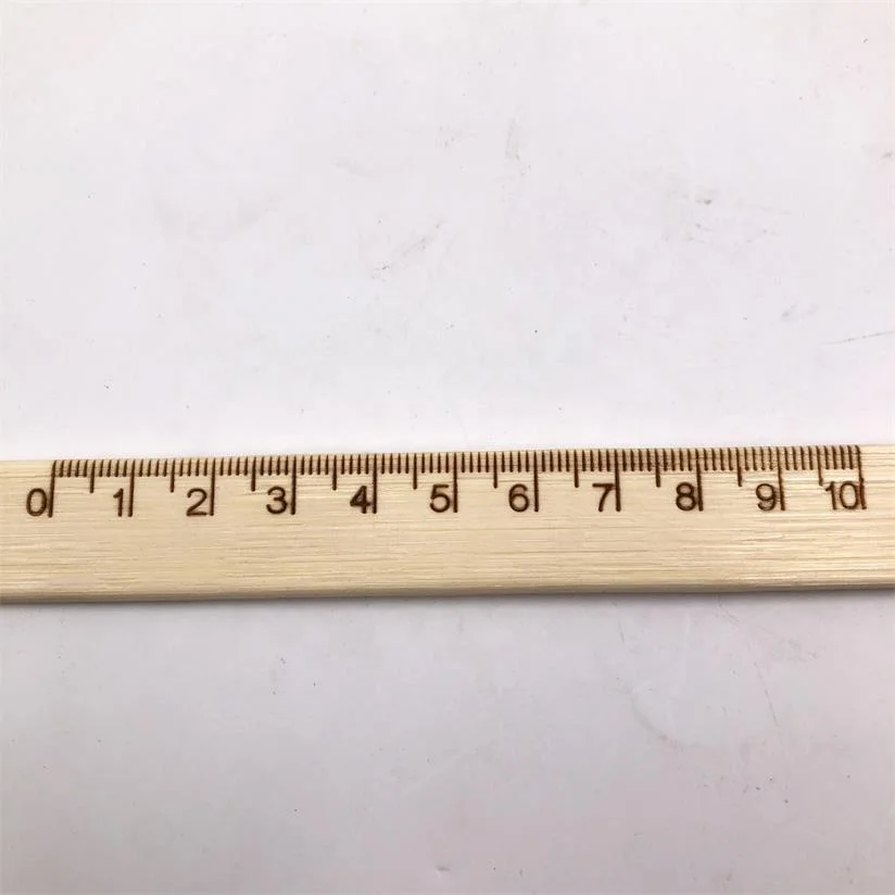 28*1.83*0.35 CM Bamboo Paint Stick With Hot-Stamping Logo