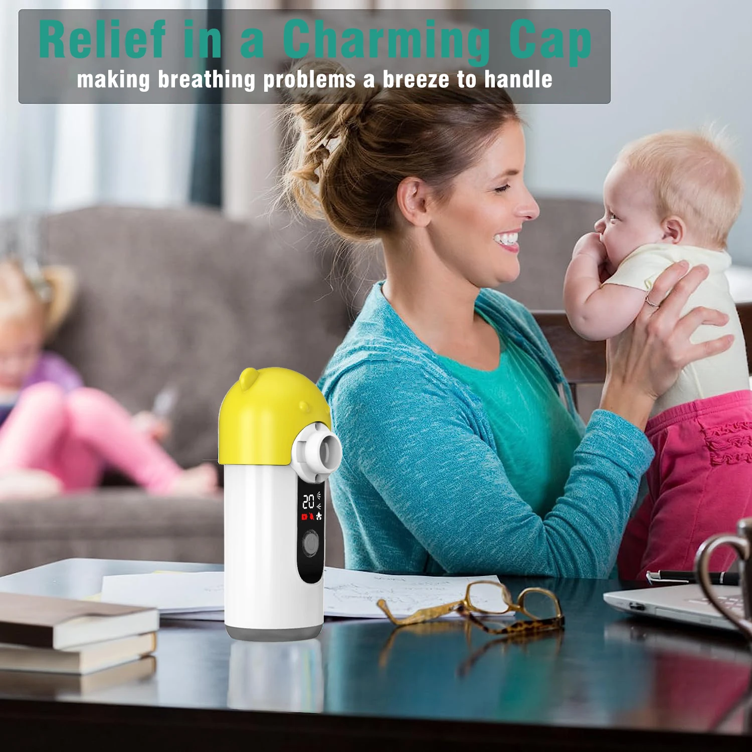 Ultrasonic Digital Mesh Nebulizer Machine - Image 6