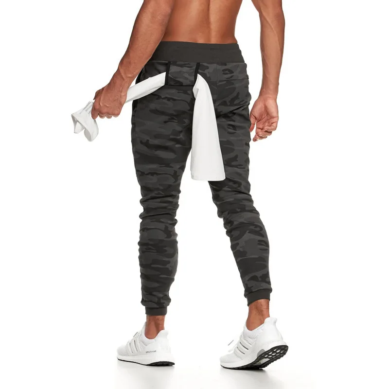 Otot Jogging Celana Slim Fit Olahraga 
