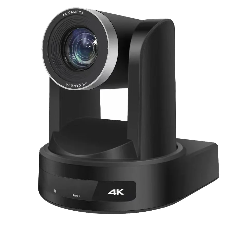 Auto-Tracking 4K Full HD English Video Conference Camera with 3x Live Recording for Education and Conferences