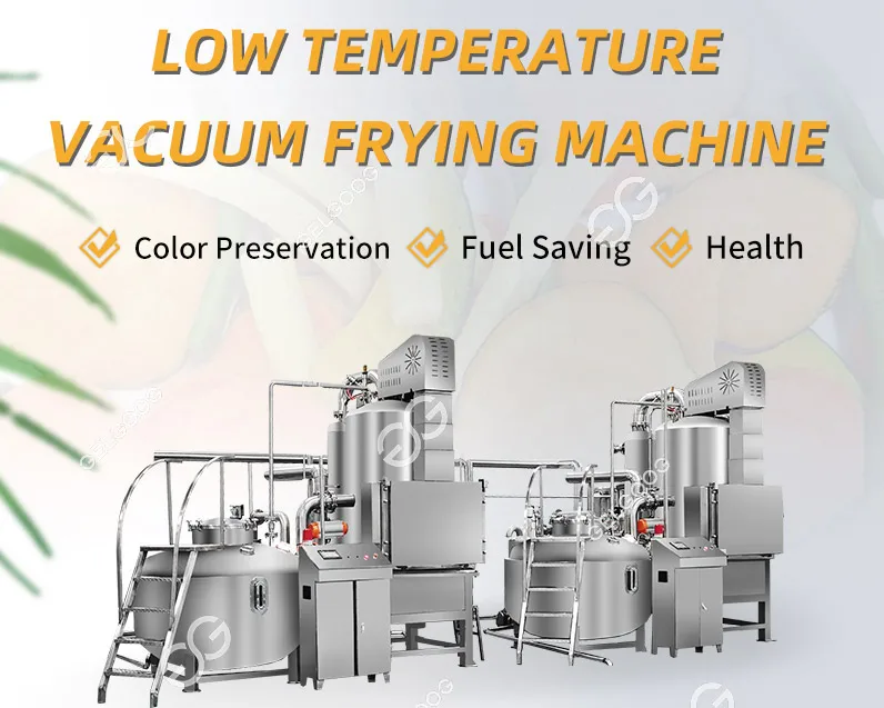 Gelgoog Vacuum Fryer - High Efficiency Potato Frying Machine