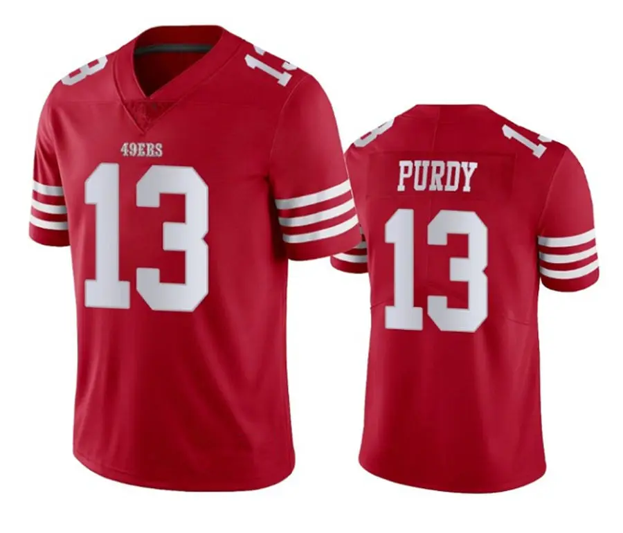 San Francisco 49ers #13 Brock Purdy White Stitched Game Jersey in 2023