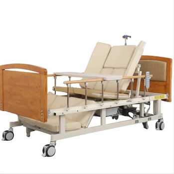 Multi-Functional Electric Hospital Bed for ICU Ward Turnover for Nursing Home and Patient Care Medical Furniture