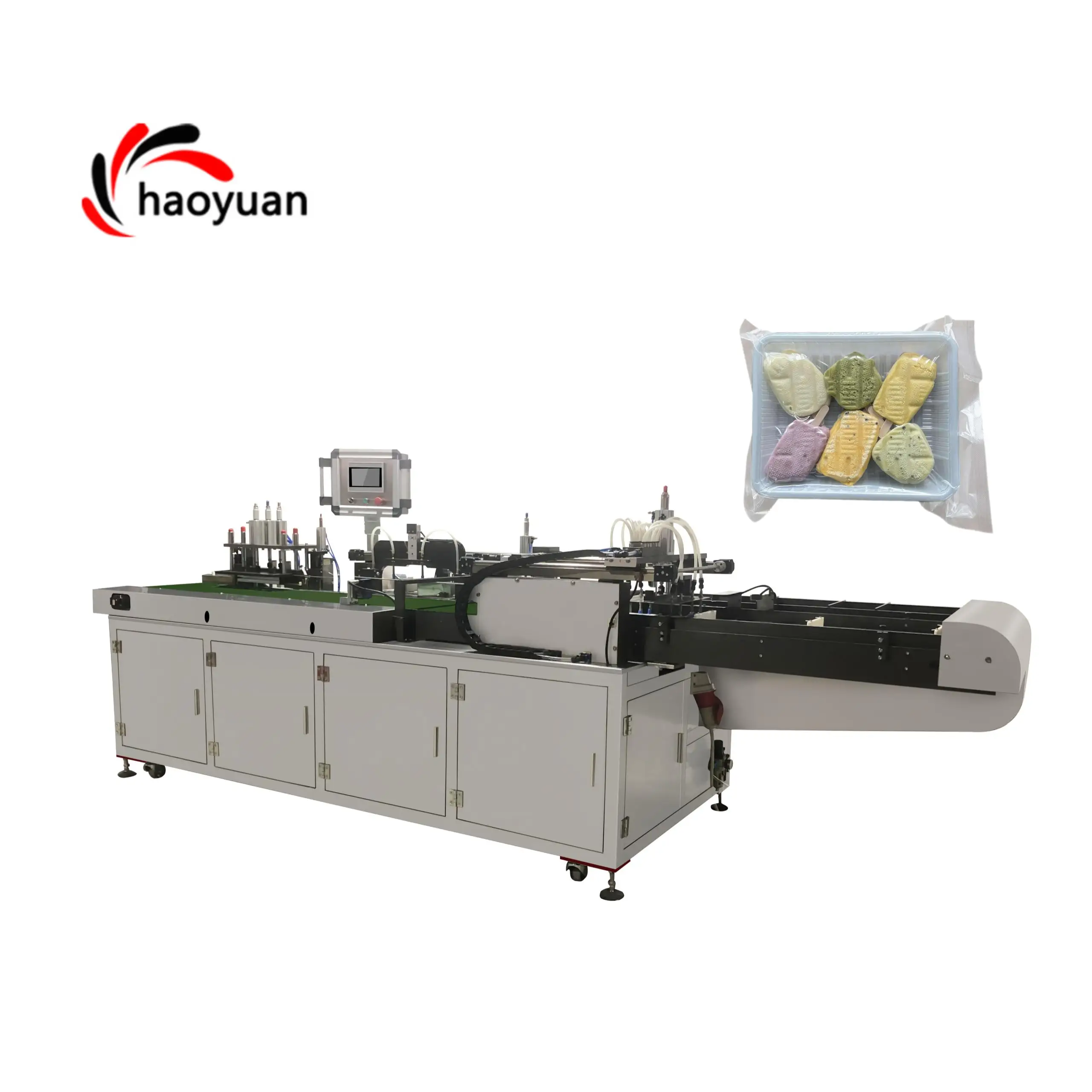 HYZK-100 Automatische Vakuumverpackungsmaschine für Lebensmittel Vakuumschweißmaschine