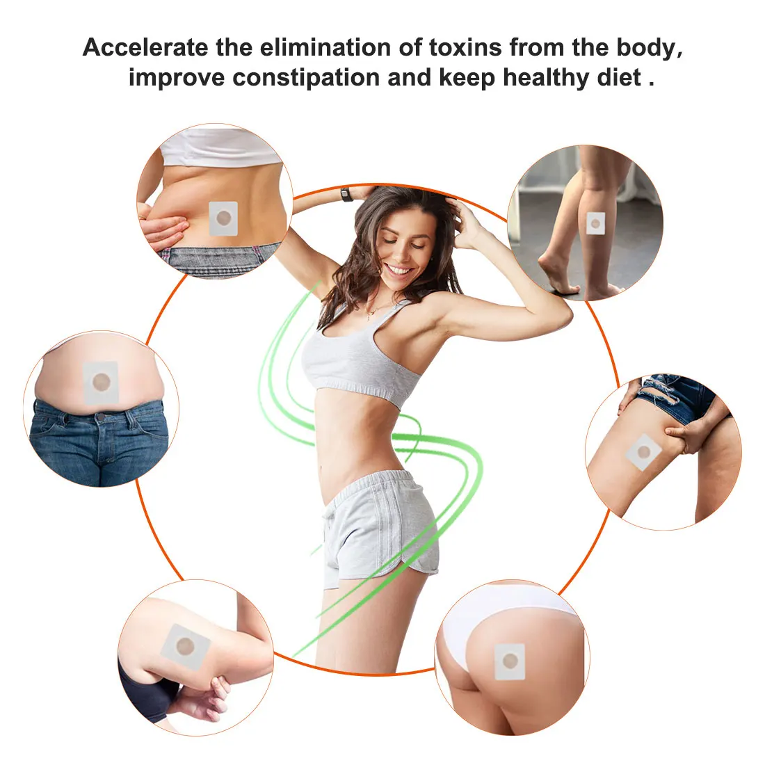 ELAIMEI Slimming Patch Effectively Slimming and Tightening the Abdomen Fast Slimming Paste