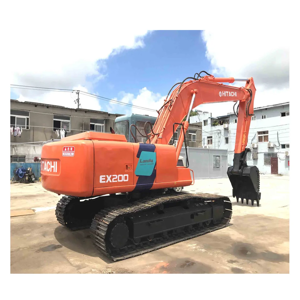 Japanese Used Excavators HITACHI ZX200-E TOKU WORLD BE0296