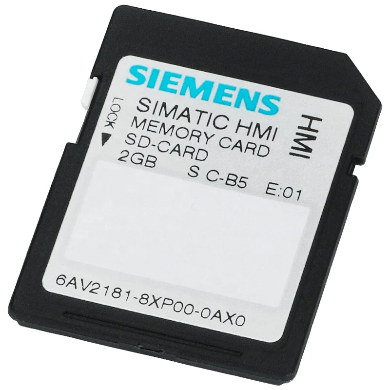 SIEMENS Memory Card - 6AV2181-8XP00-0AX0 - 2 GB SD Card