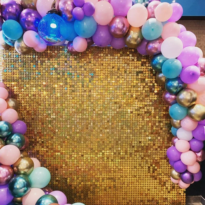 Серебряная блестящая наружная вывеска на бретельках Прозрачная Сексуальная Вечеринка используется форма свадебный фон ветрозащитная 3d настенная панель с блестками