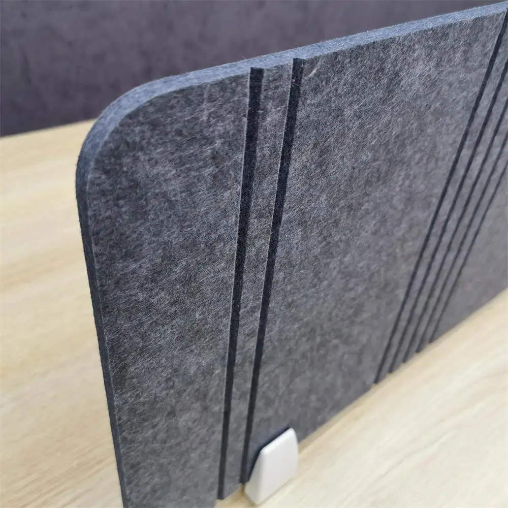 Anti-noise Polyester Acoustic Panels Soundproof Pet Acoustic Privacy Shields Table Screen Partition Office Desk Dividers d For R supplier