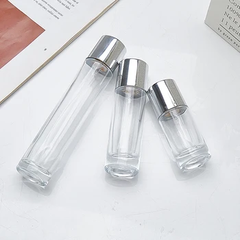 20ml 30ml 60ml高級円筒形丸型香水瓶ガラス香水香りミストボトル
