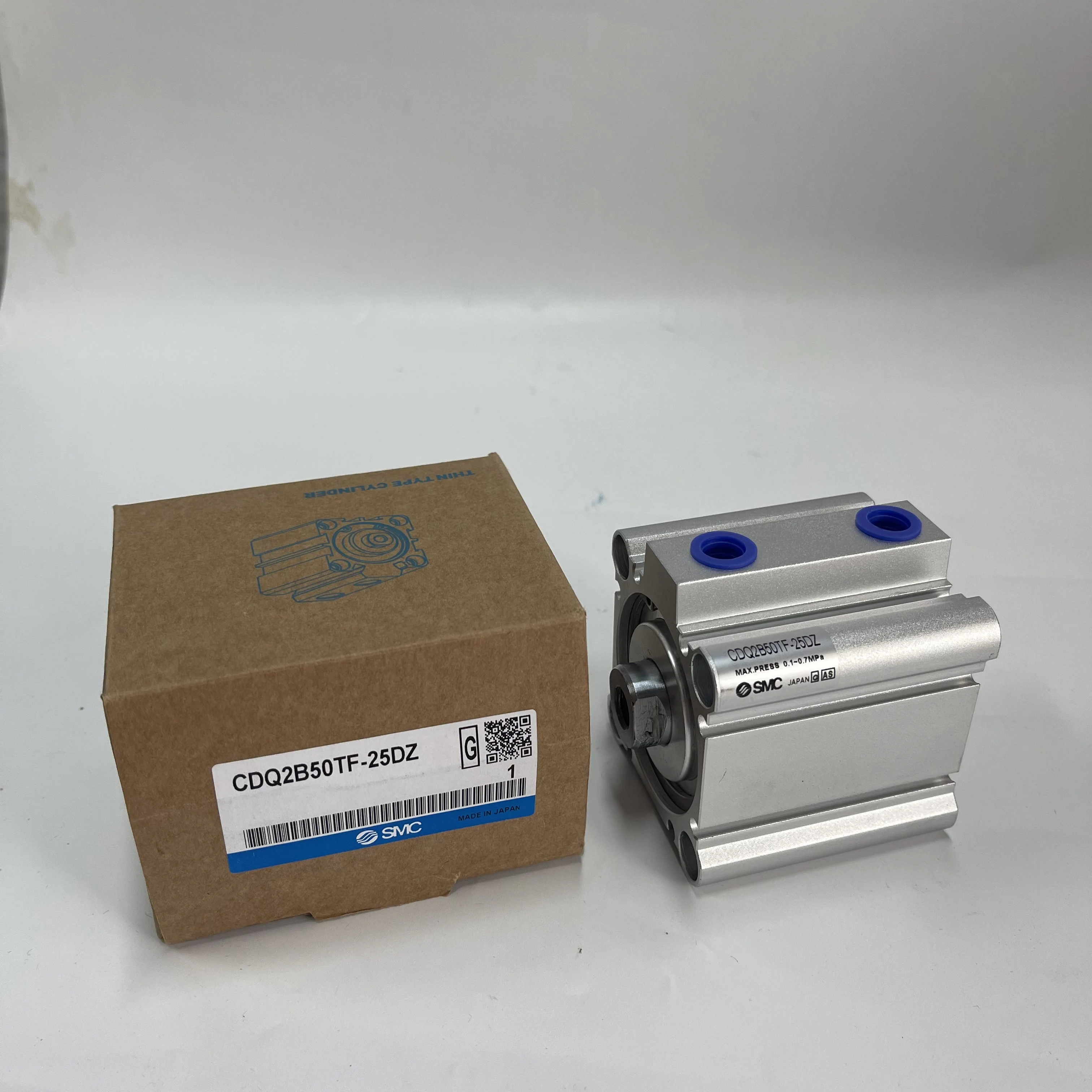 SMC Compact Cylinder CDQ2B50TF-25DZ