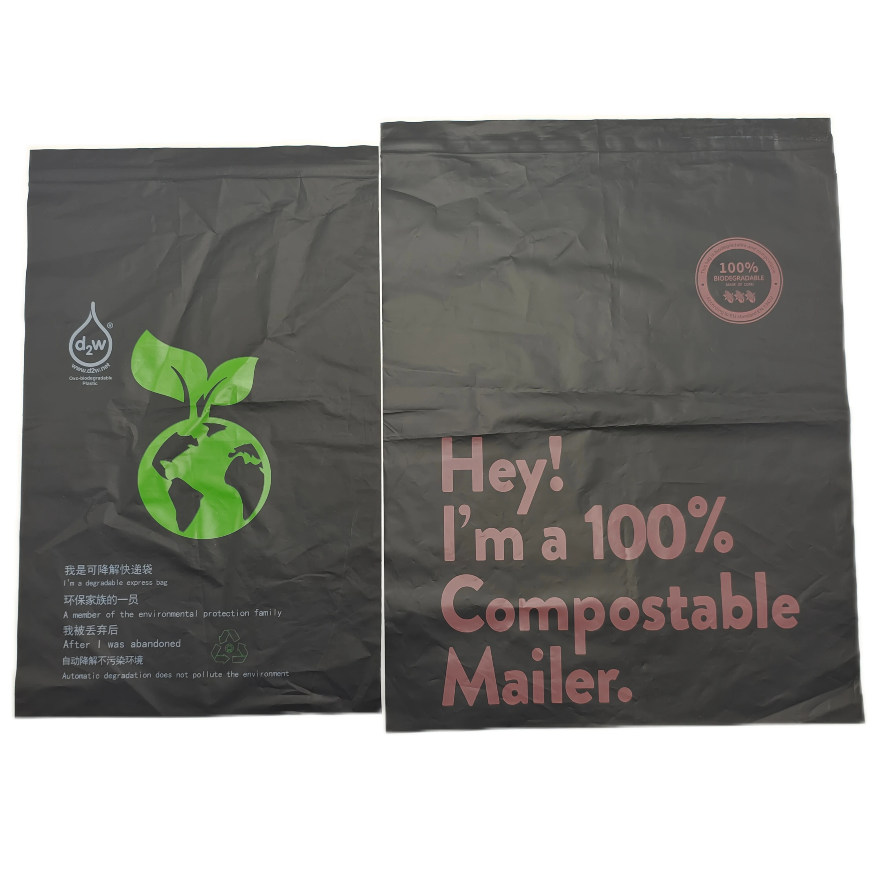 Biodegradable Custom Mailing Bags for Clothing Shipping